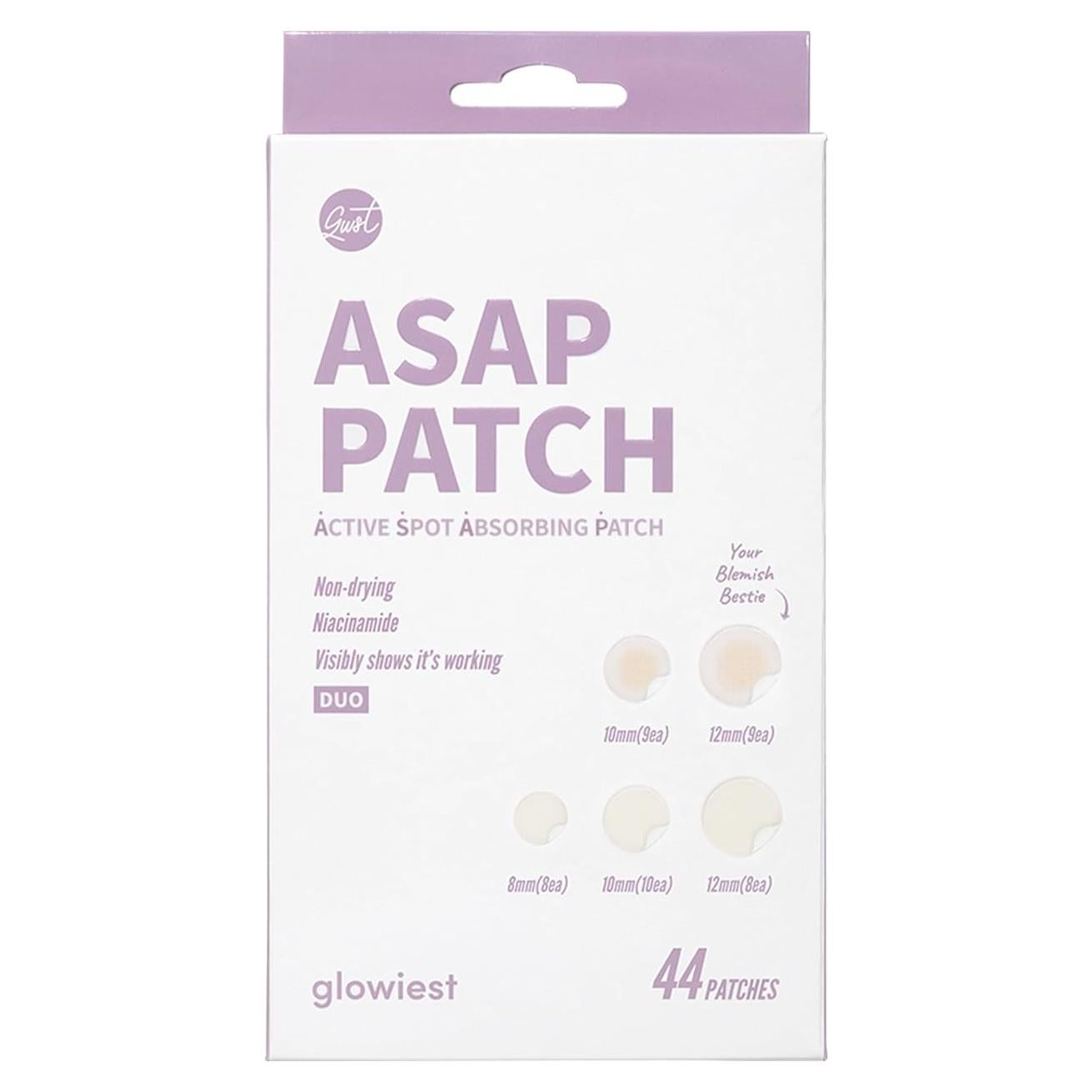 Parche Aliviador de Manchas Activas ASAP Glowiest - 44 Parches Hidrocoloide