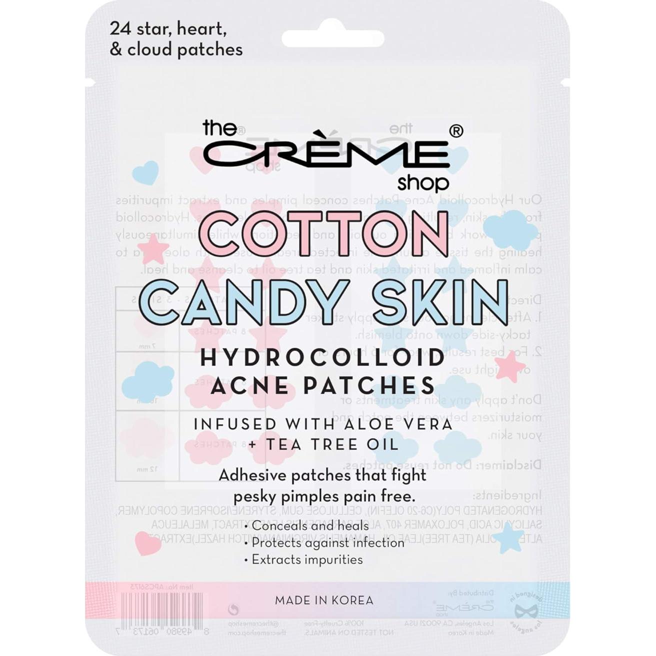 Parche Hidrocoloide para Acné The Crème Shop - 72 Parches