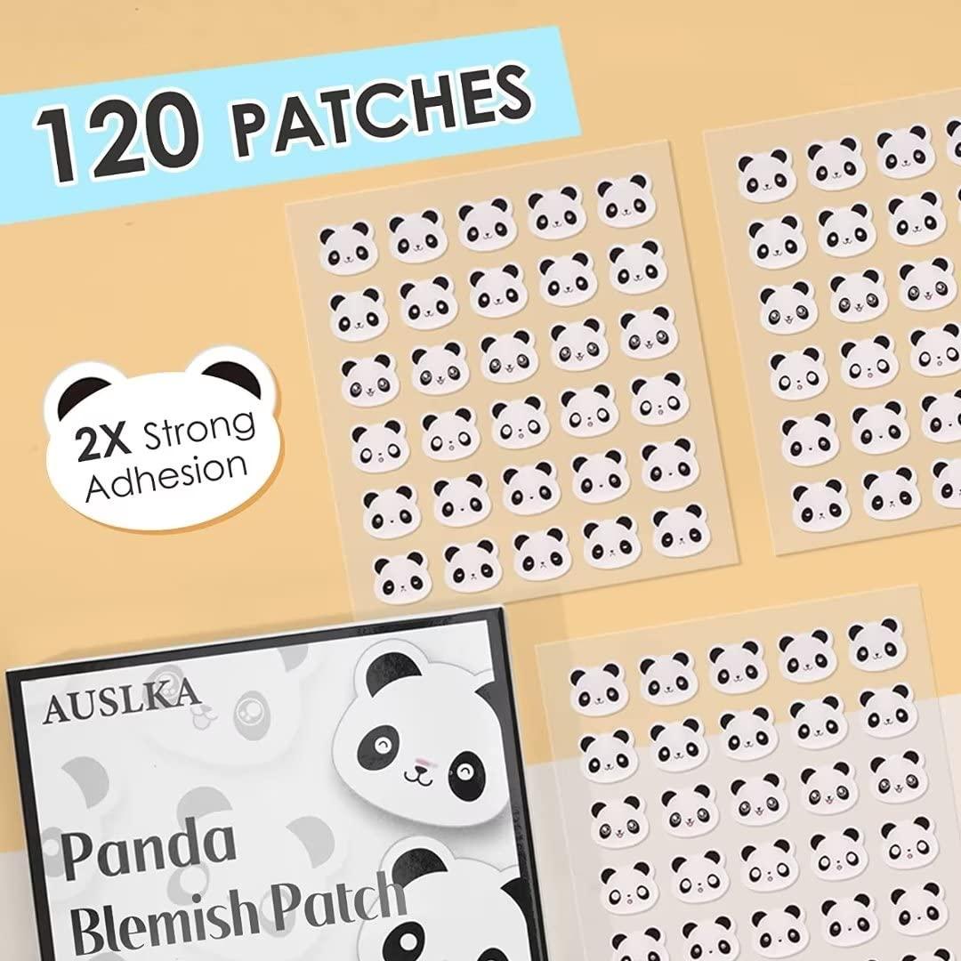 Parche de Acné Panda AUSLKA - 120 Puntos Hidrocoloides