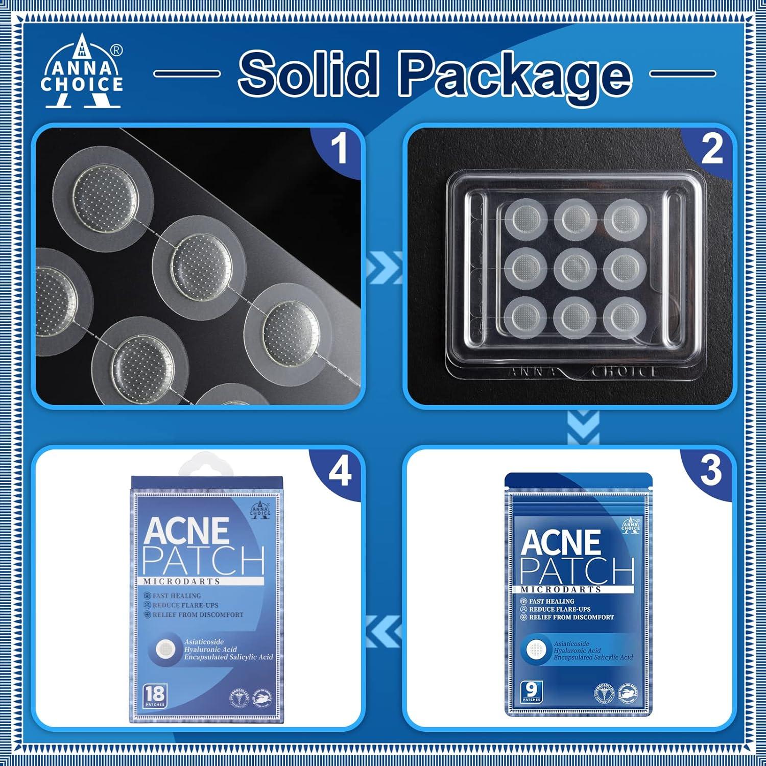 Parche Hidrocoloide para Acné AnnaChoice - 18 Parches 14mm