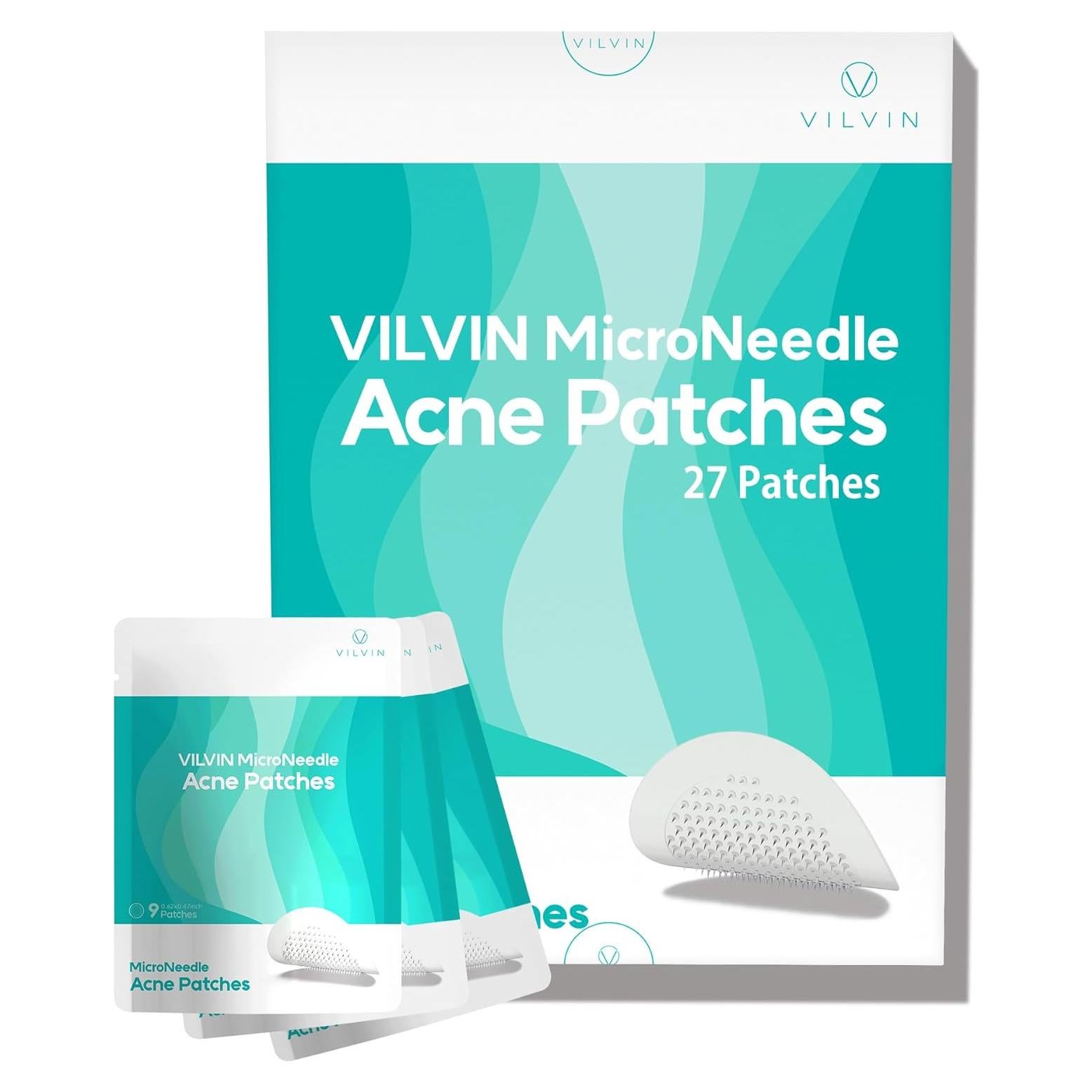 Parche Microdart para Acné VILVIN - 27 Unidades - Acción Rápida