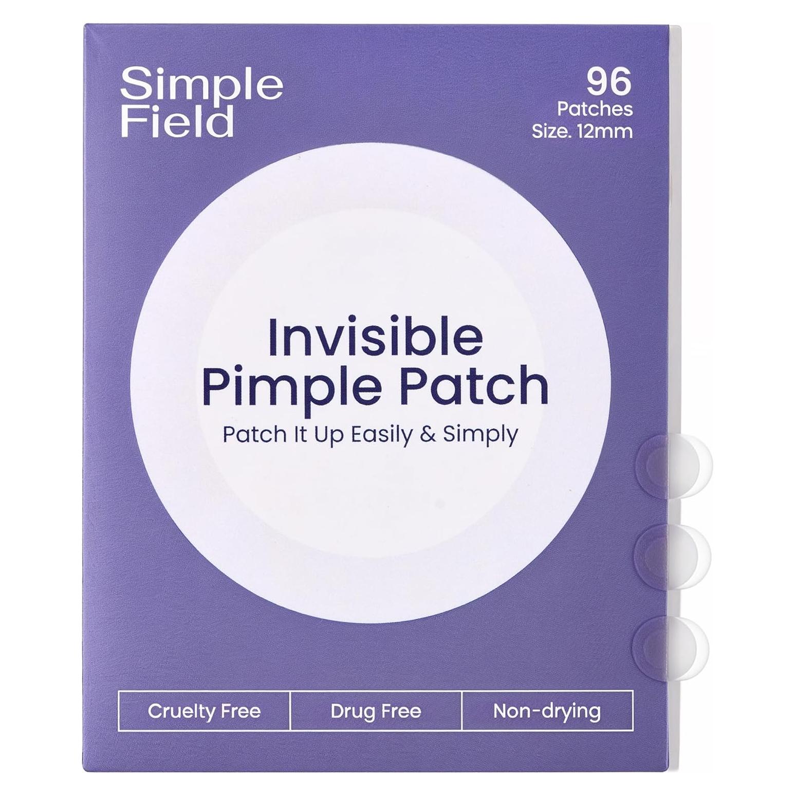 Parche Hidrocoloide para Granos Simple HG - 96 Unidades 12mm