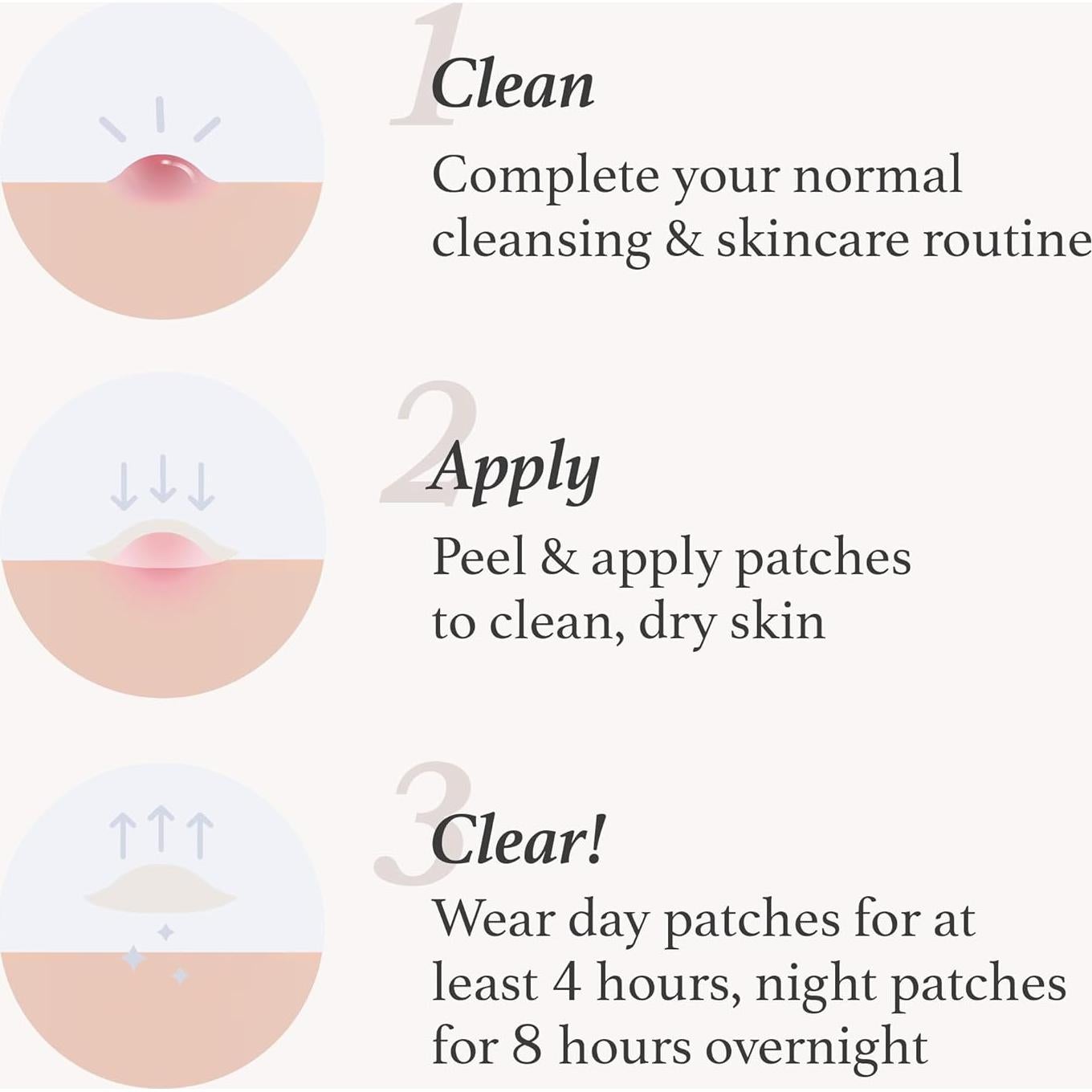 Parche Hidrocoloide Julep Me Up para Acné - 72 Piezas