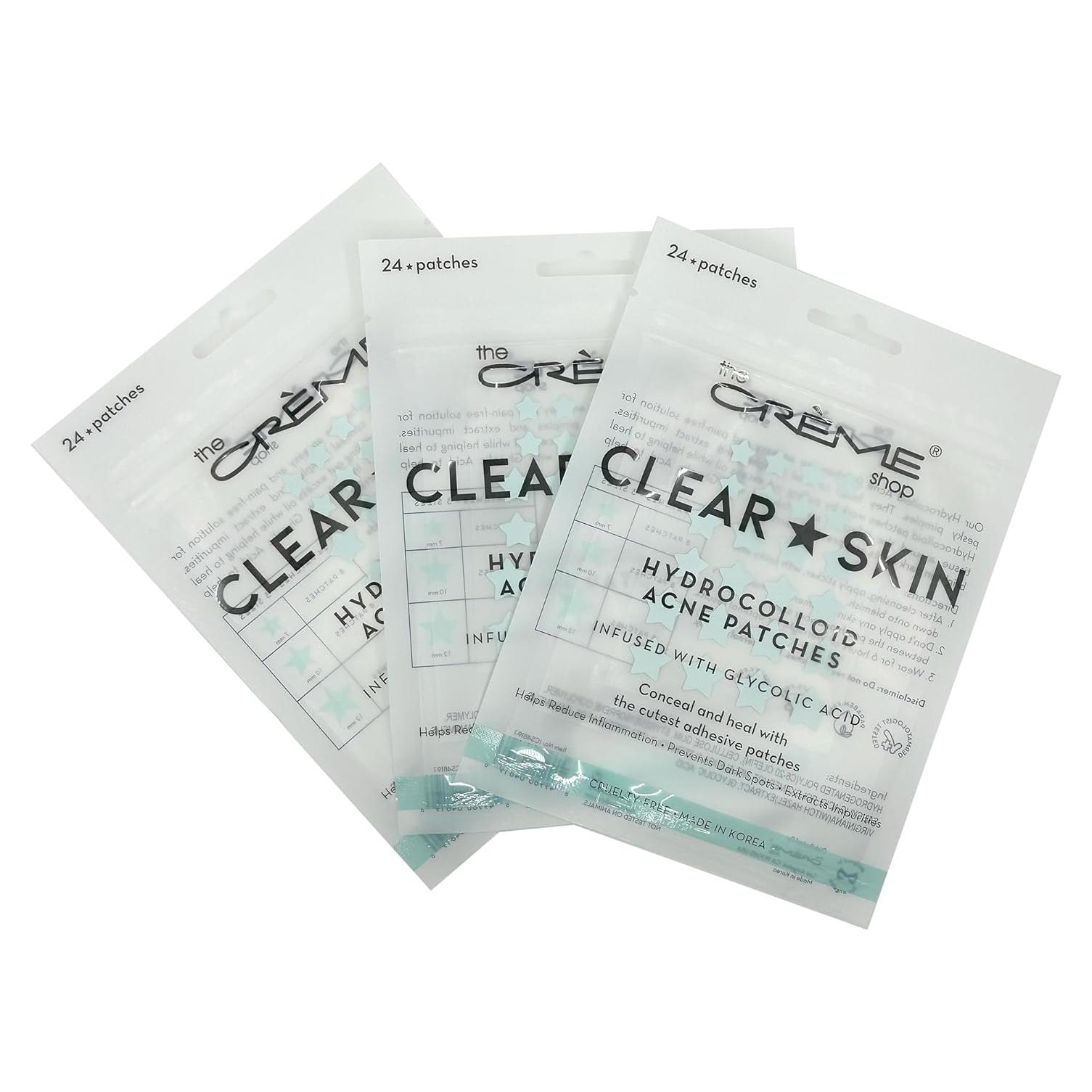 Parches para Acné The Crème Shop - 72 Parches Hidrocoloide