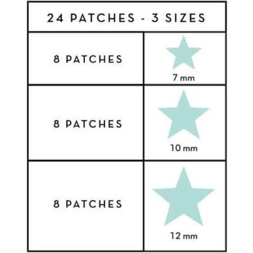 Parches para Acné The Crème Shop - 72 Parches Hidrocoloide