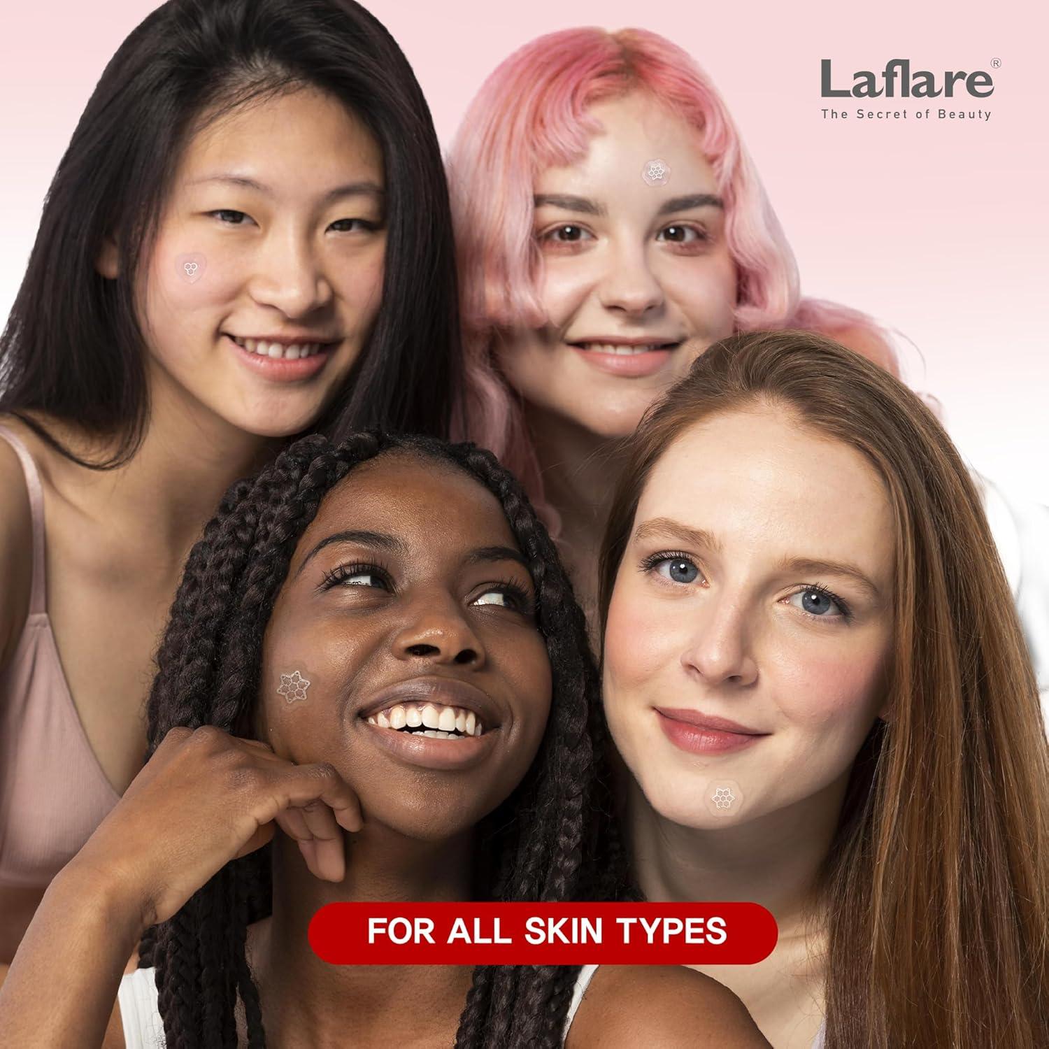 Parche de Magnesio Laflare para Acné y Manchas Oscuras - 10 Piezas