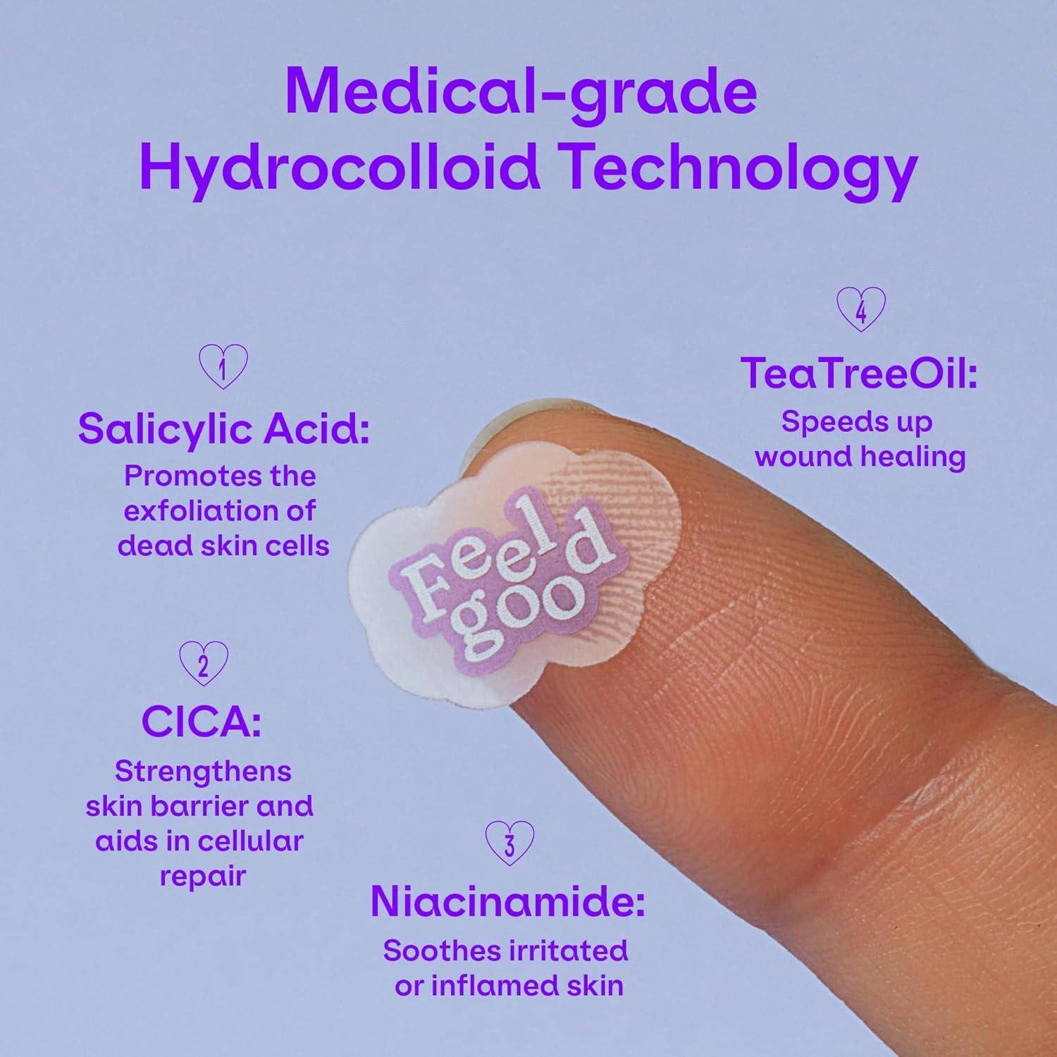 Parche Hidrocoloide para Acné ZVYK - 66 Parches Veganos