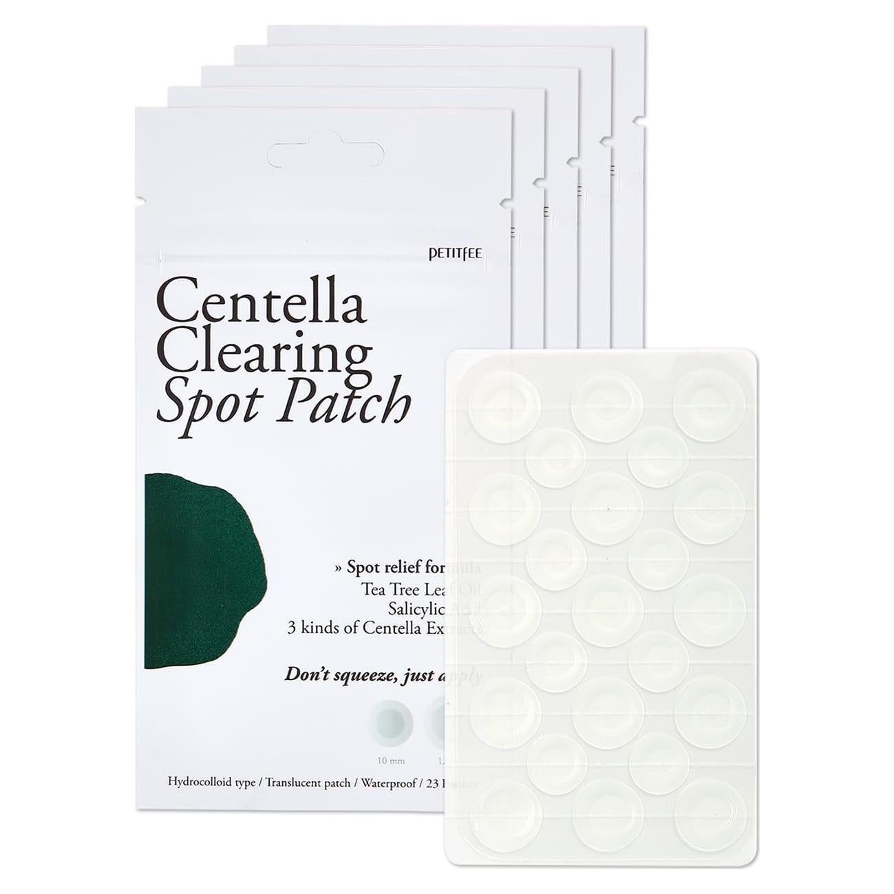 Parche Hidrocoloide PETITFEE Centella 115 Unidades 2 Tamaños