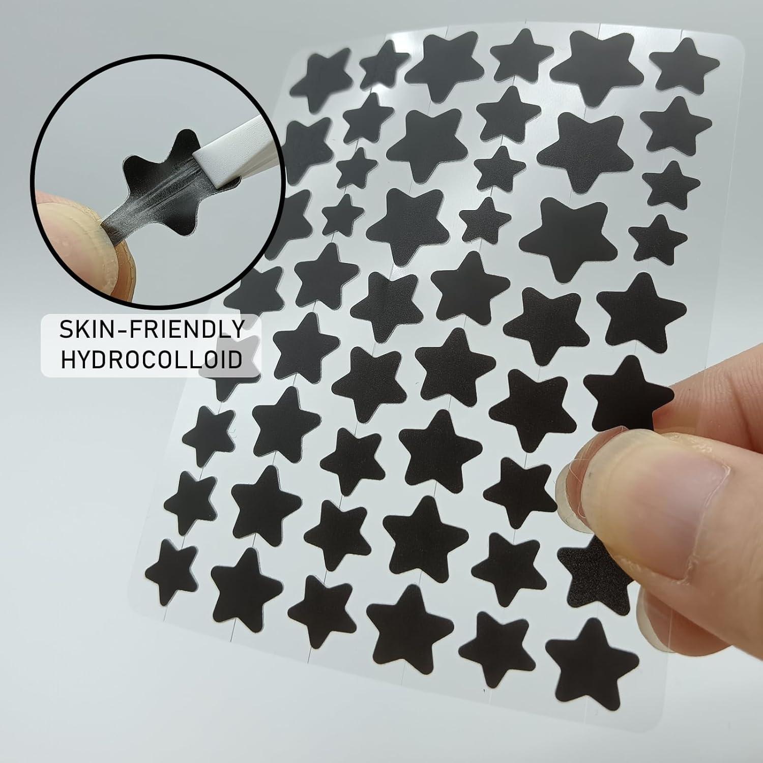 Parches para Granos Hidrocoloides Black Star - 153 Unidades