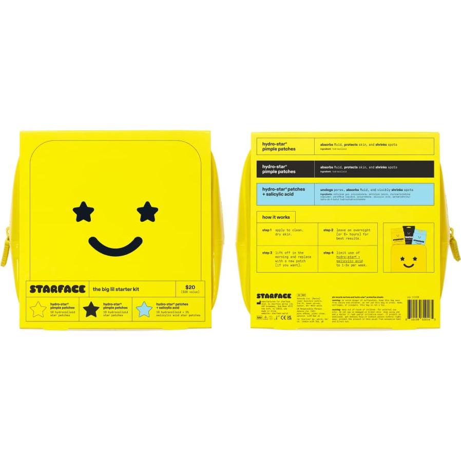 Set de Regalo Starface Big Lil - Parches Hidrocoloides 32ct
