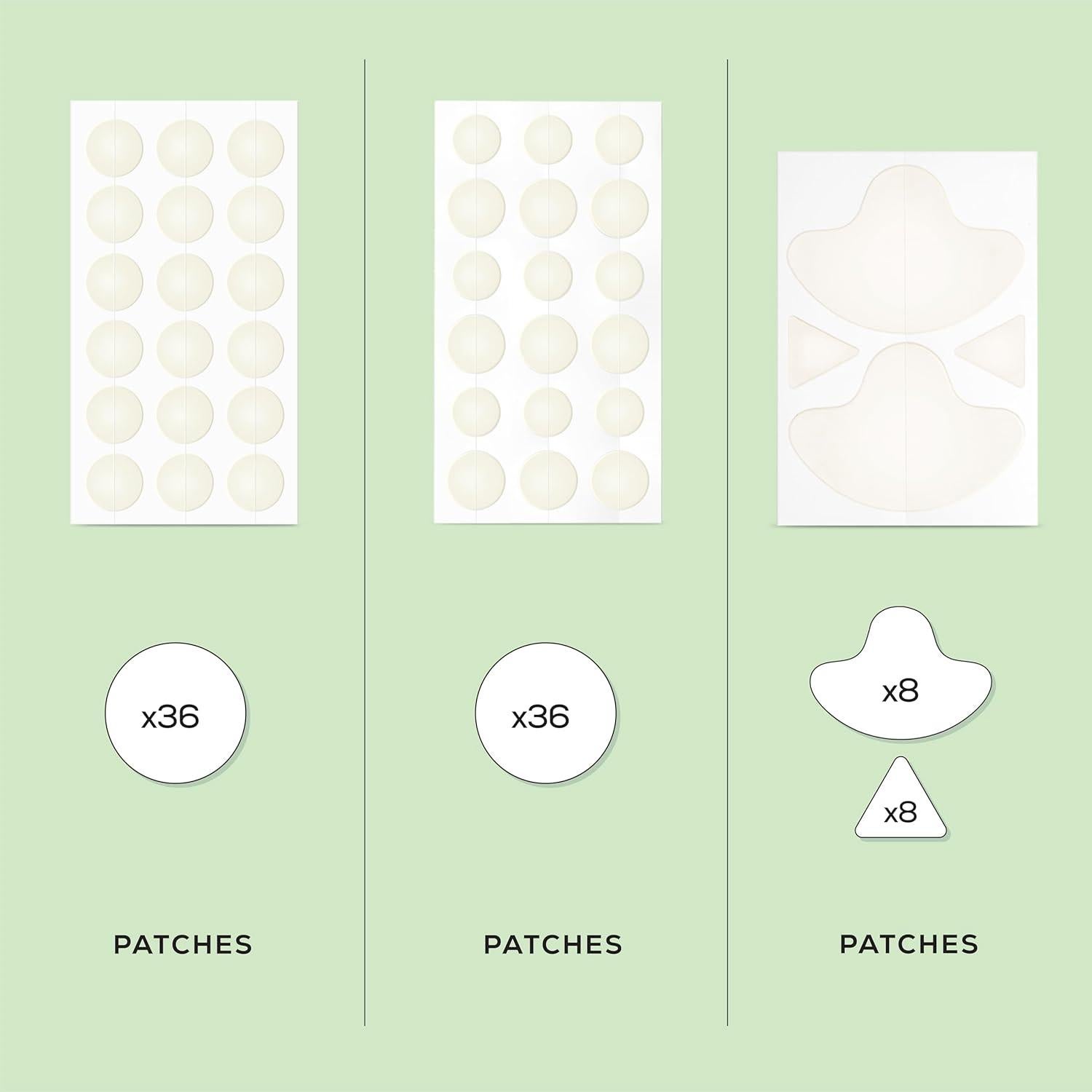 Parches para Imperfecciones Hanhoo - 88 Unidades con Ácido Salicílico