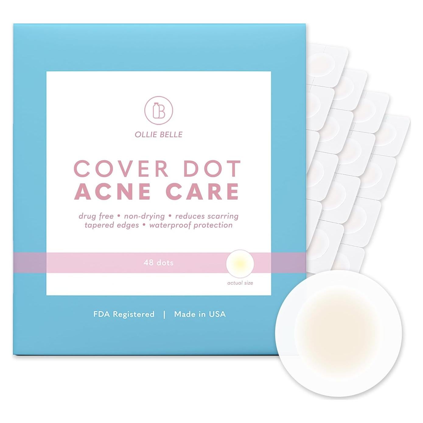 Parches Absorbentes para Acné Cover-Dot SMARTMED 48 Puntos