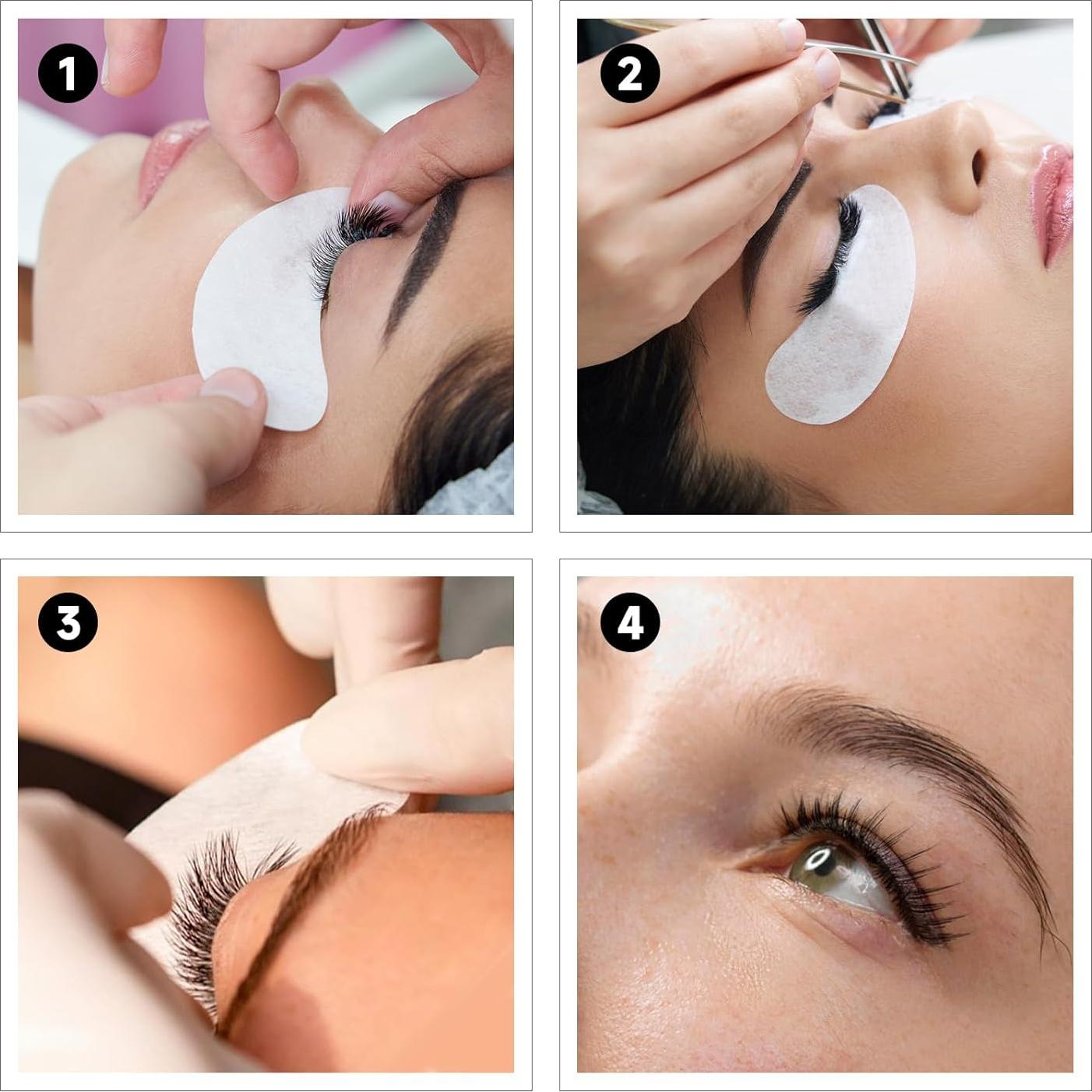 Parches Hidrogel para Ojos Vaincre - 120 Pares Sin Pelusa