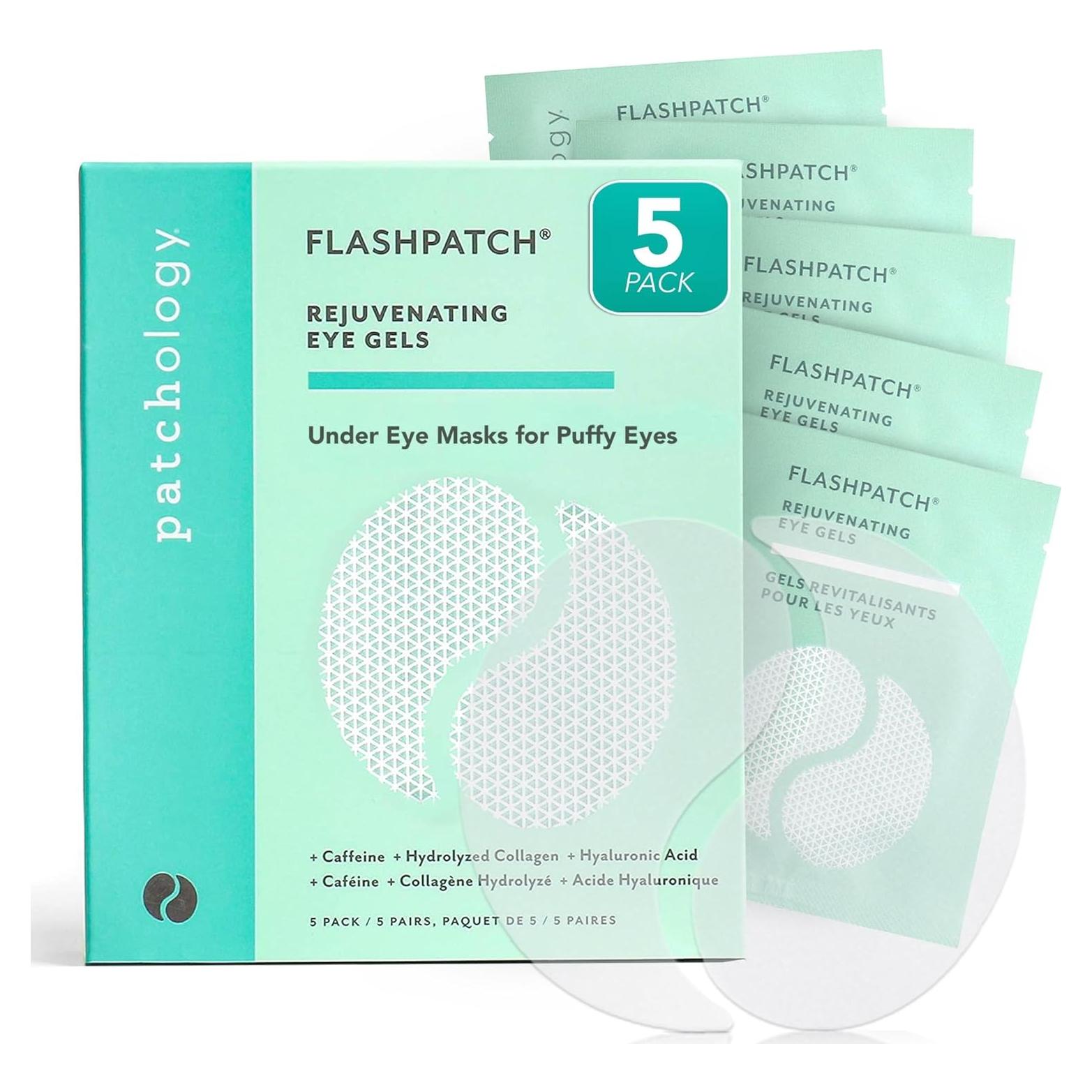 Parches de Gel para Ojos Patchology - Hidratación y Rejuvenecimiento