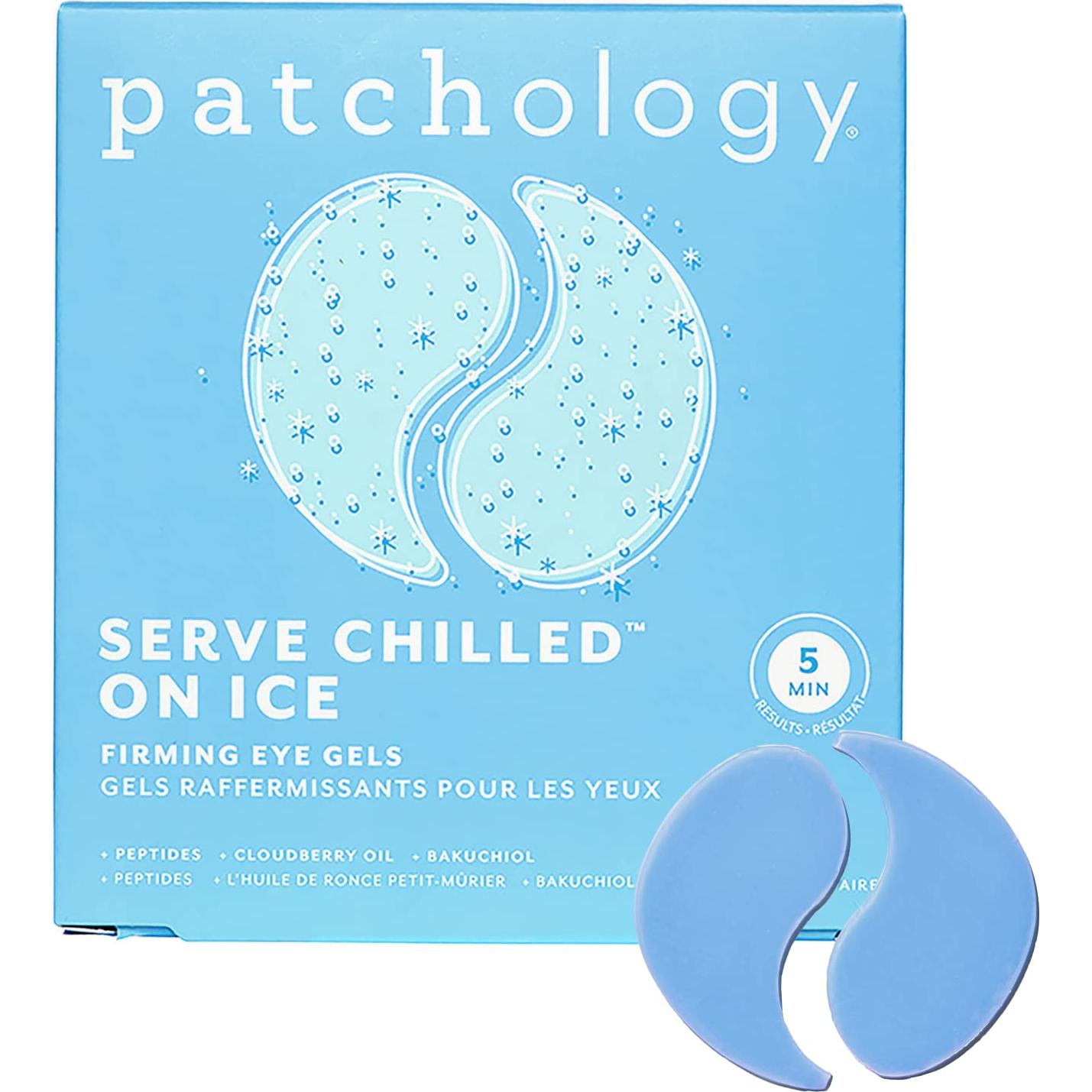 Parches de Gel para Ojos Enfriadores Patchology - 5 Pares