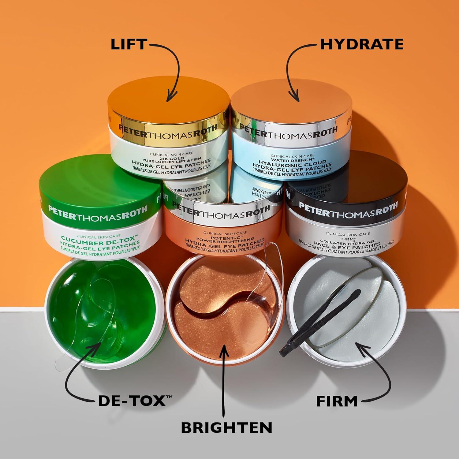 Parche de Gel Hidratante Peter Thomas Roth 24K Oro Puro