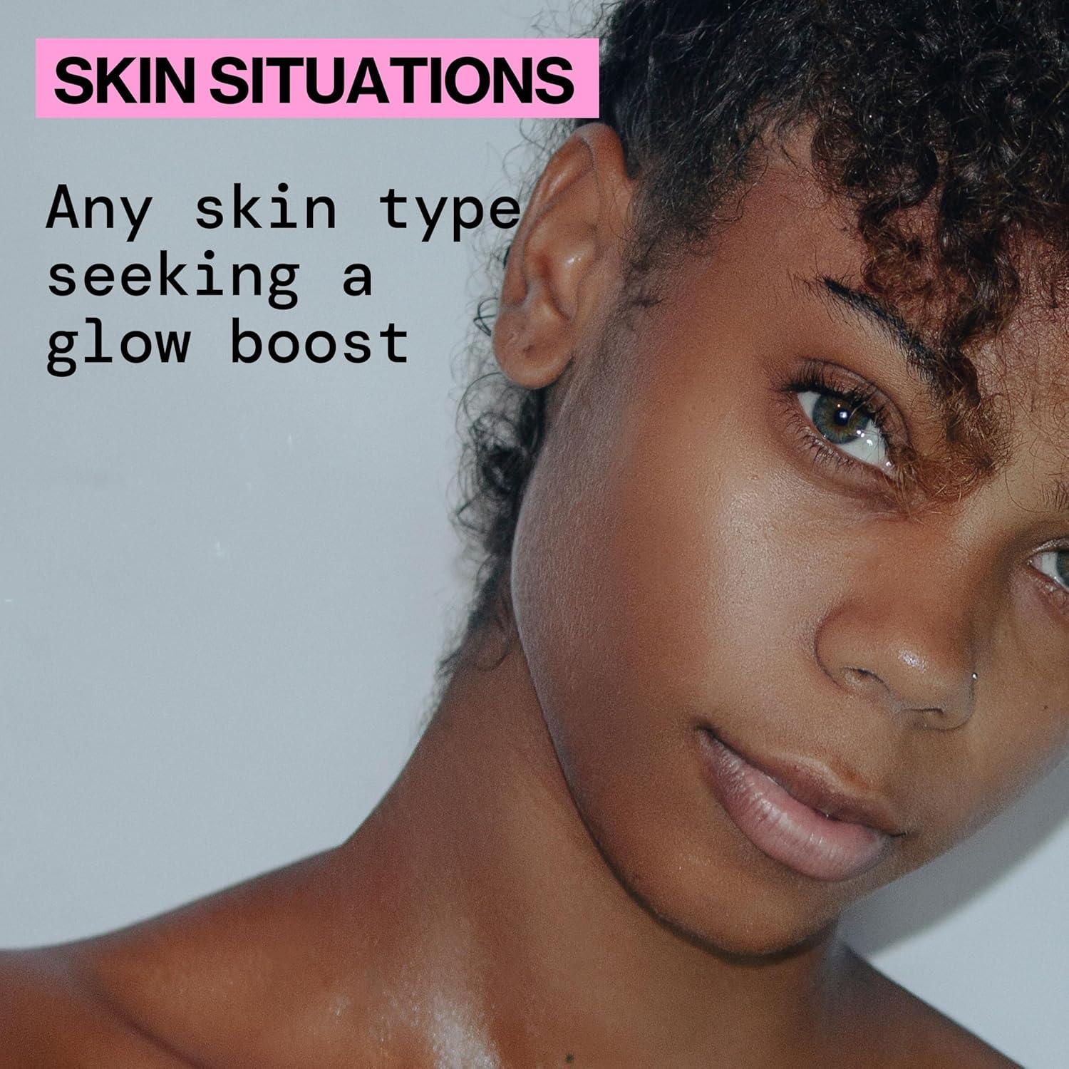 Mascarilla Facial Hoja Pacifica Glow Baby - Paquete de 6