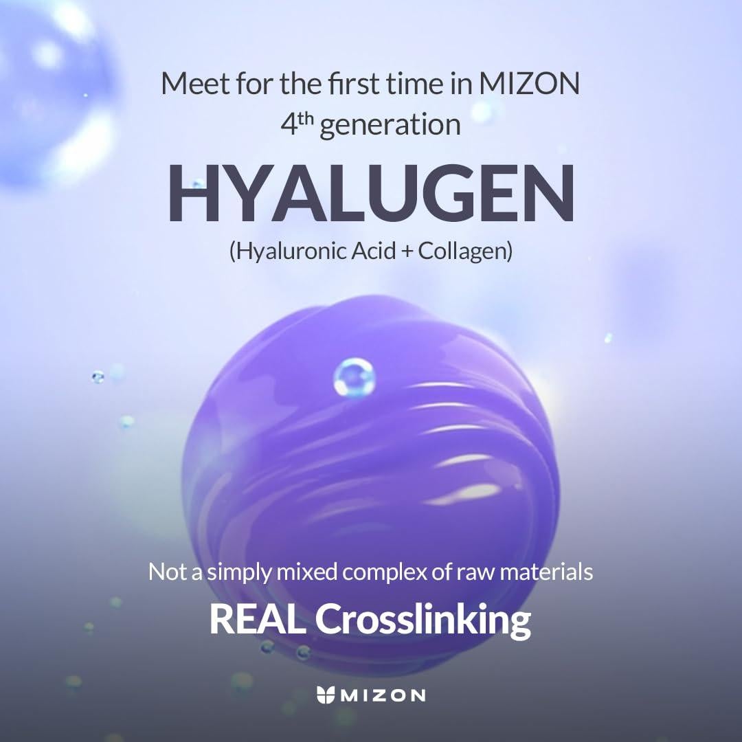 Mascarilla Facial de Gel MIZON Hyalugen - 5 Unidades Colágeno