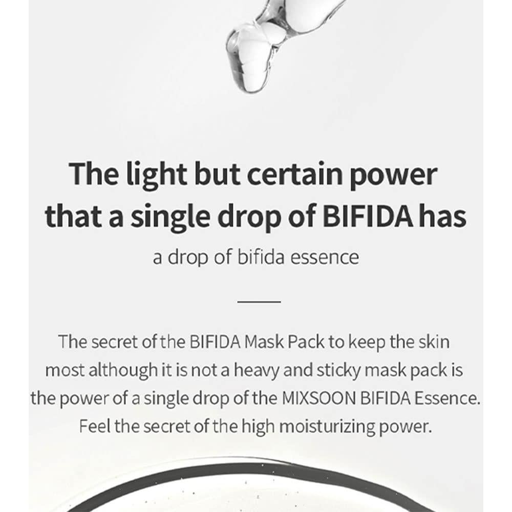 Mascarilla de Hoja Mixsoon Bifida Hidratación Facial 5 Unidades
