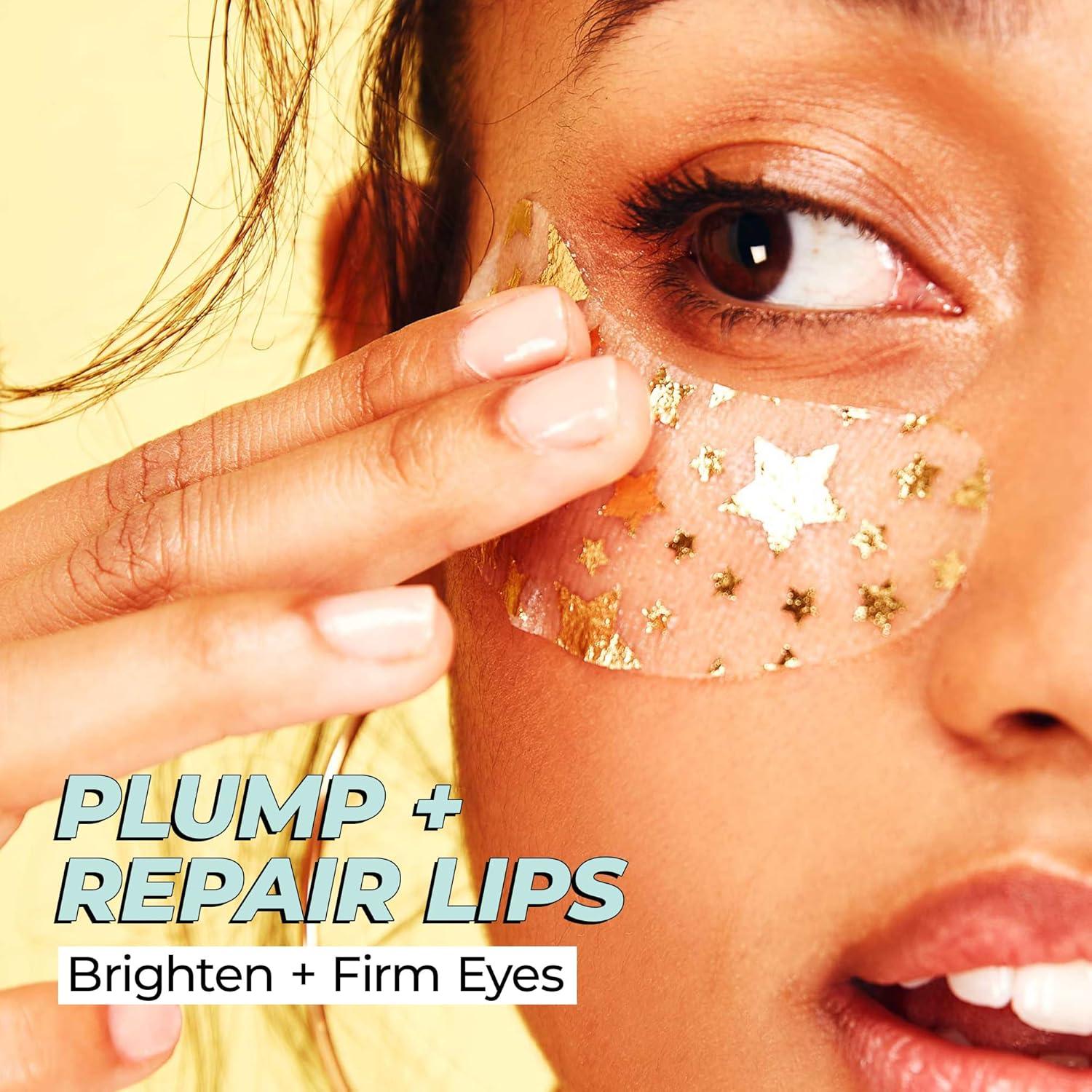 Set de Mascarillas Labiales y Parches de Colágeno Vitamasques