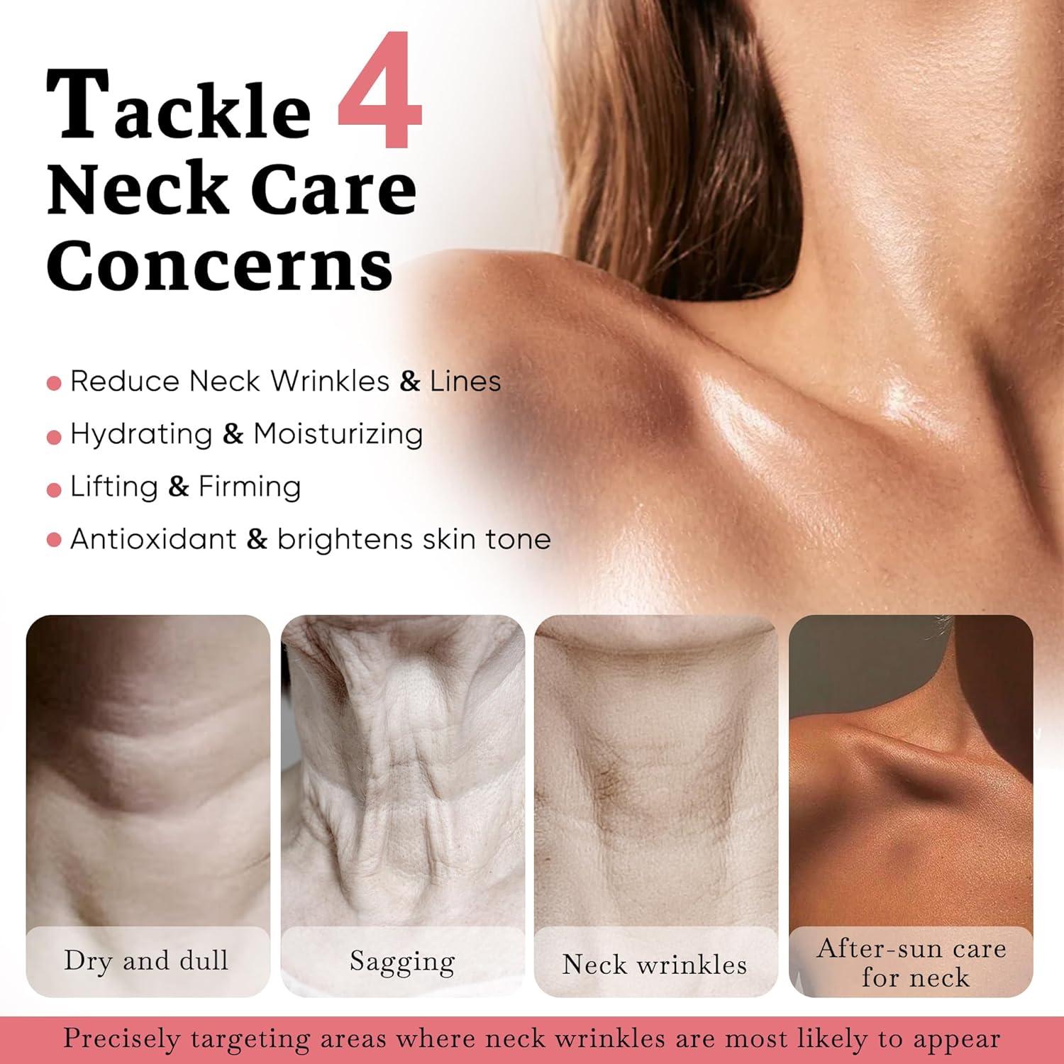 Mascarilla Reafirmante para Cuello Misoour con Colágeno y Astaxantina - Set de 5