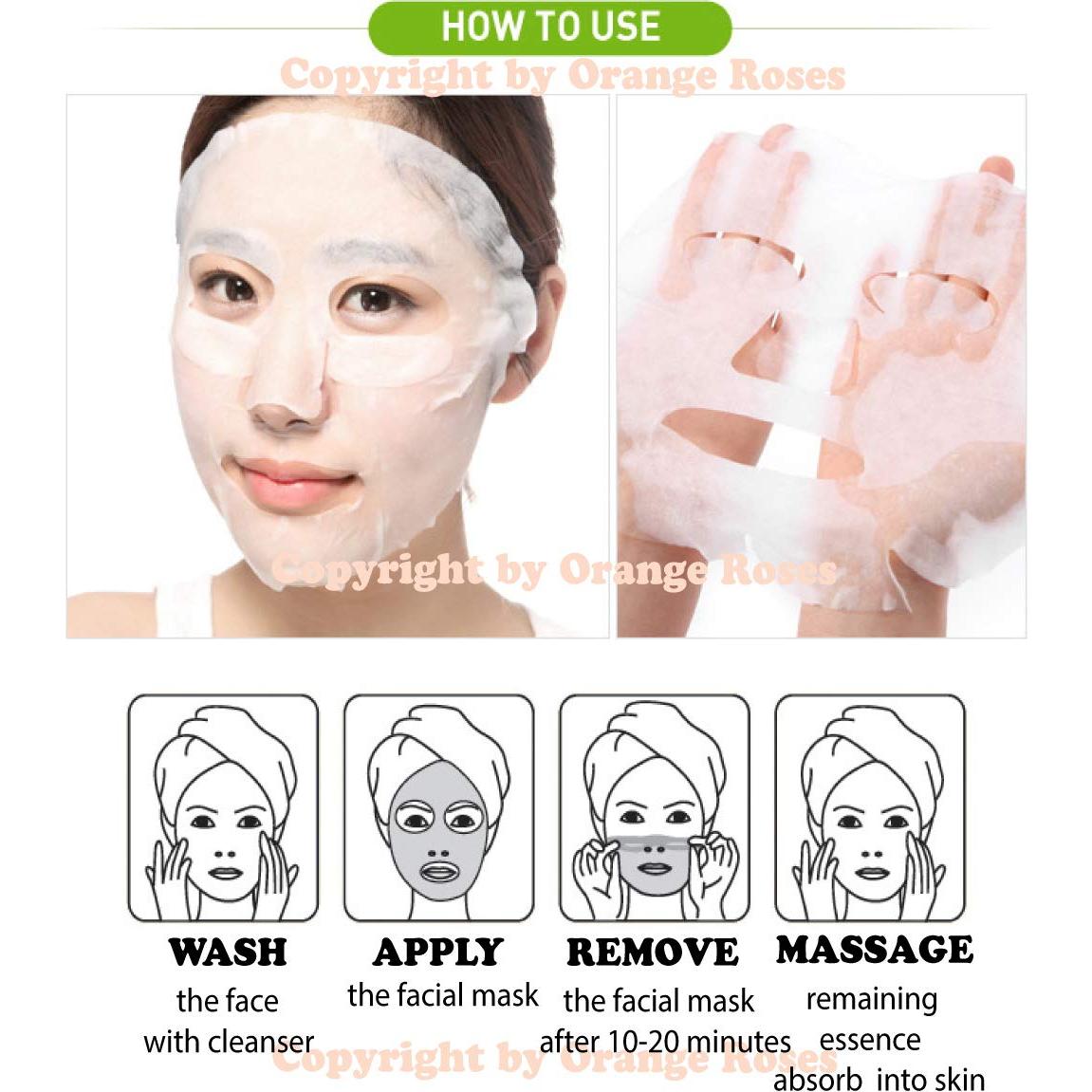 Combo 100 Máscaras Faciales Hidratantes OBS LAB - 10 Tipos