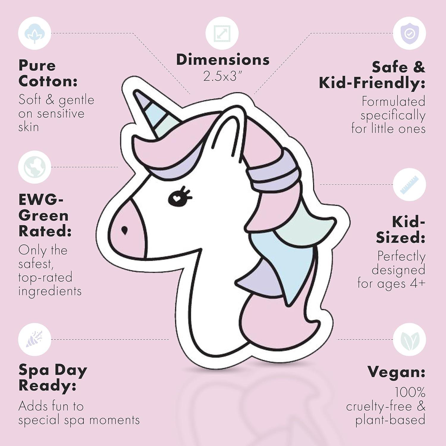 Juego de Mascarillas Faciales para Niños Sprk Naturals - 20 Piezas Orgánicas