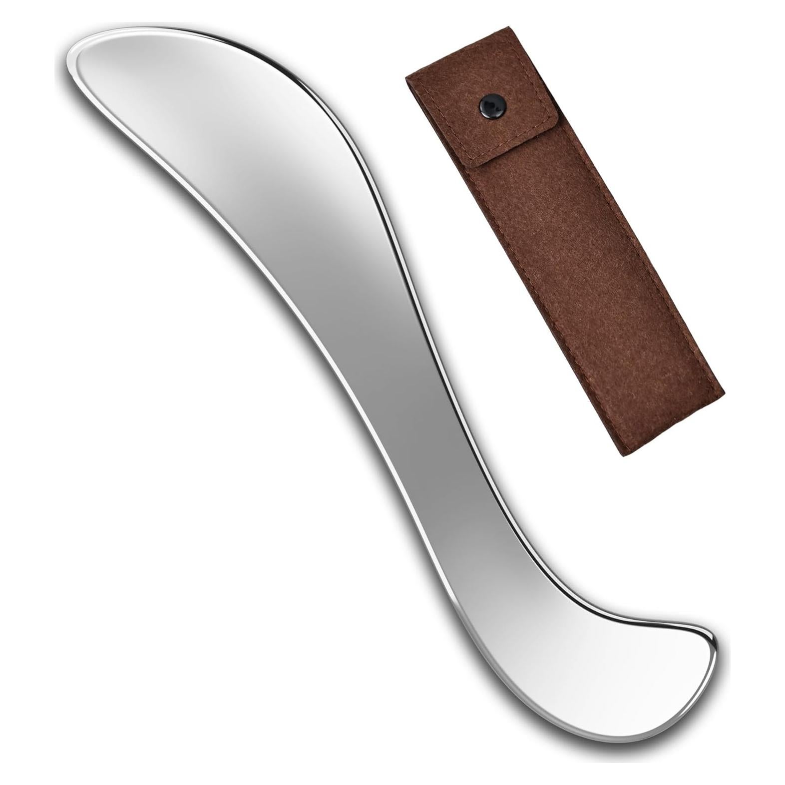 Herramienta de Gua Sha THLHKD de Acero Inoxidable 20cm