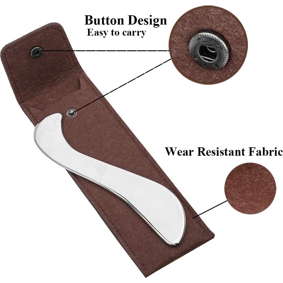 Herramienta de Masaje de Rasguño FeelFree Sport - Acero Inoxidable