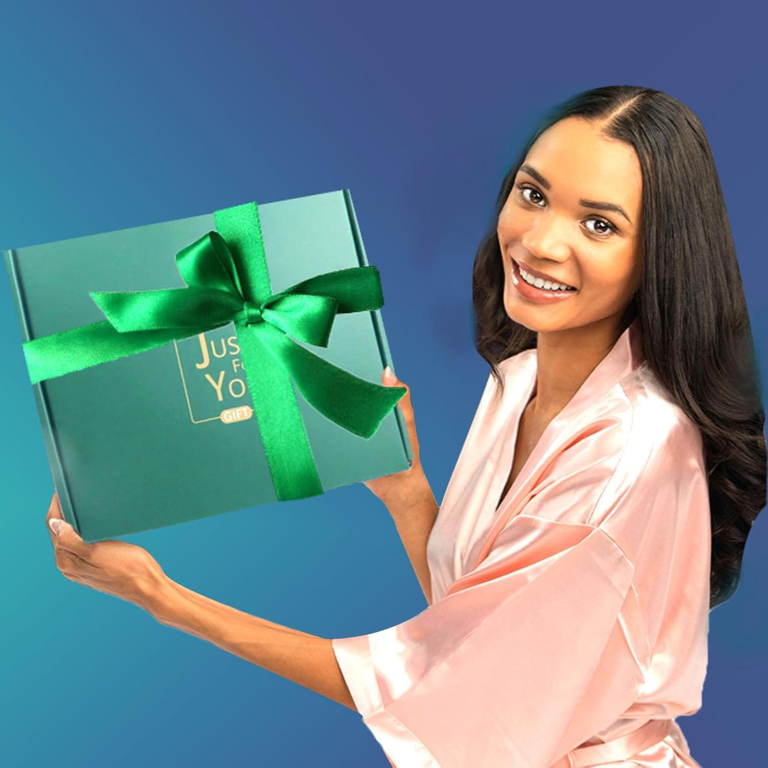 Cesta de Regalo de Cuidado de la Piel DAODER - Rodillo Jade y Más