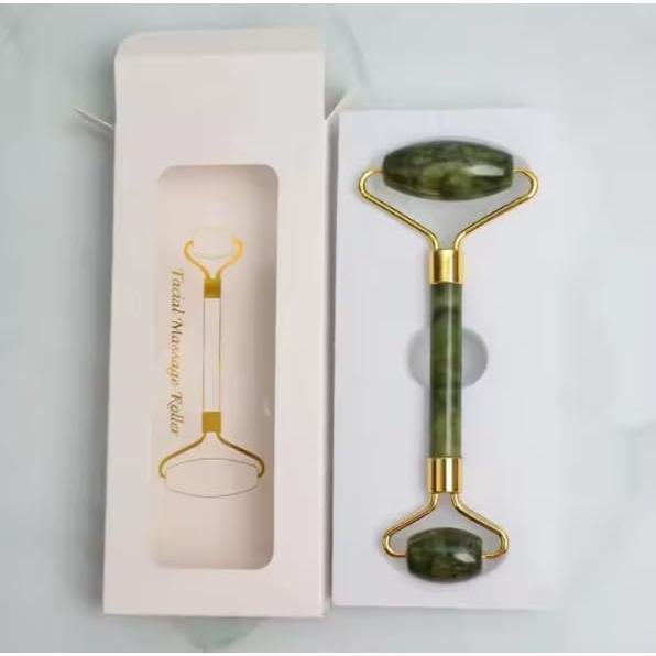 Conjunto Rodillo de Jade y Gua Sha BelleVita - Masaje Facial Antienvejecimiento