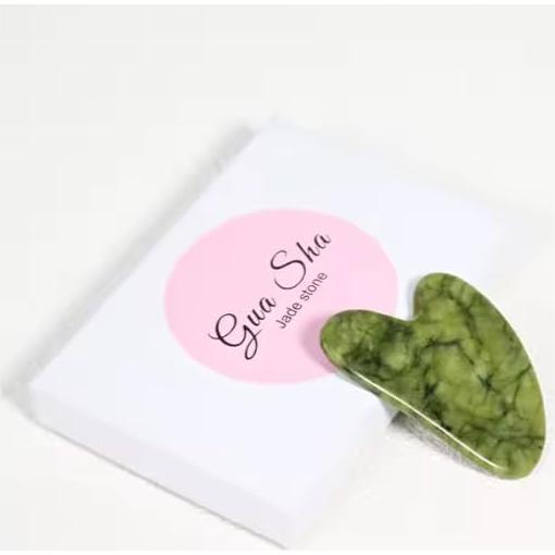 Conjunto Rodillo de Jade y Gua Sha BelleVita - Masaje Facial Antienvejecimiento