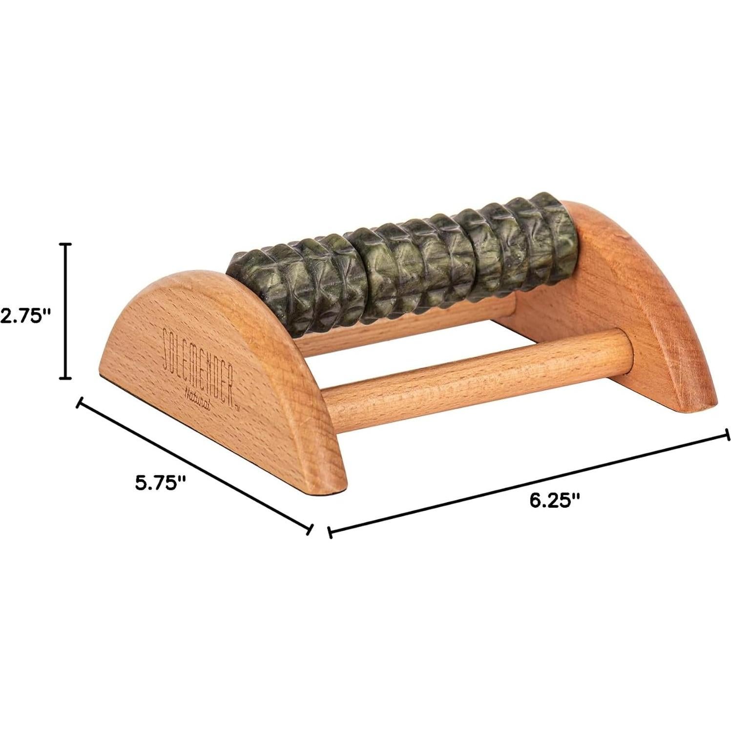 Masajeador de pies Solemender de jade natural - Alivio fascitis plantar
