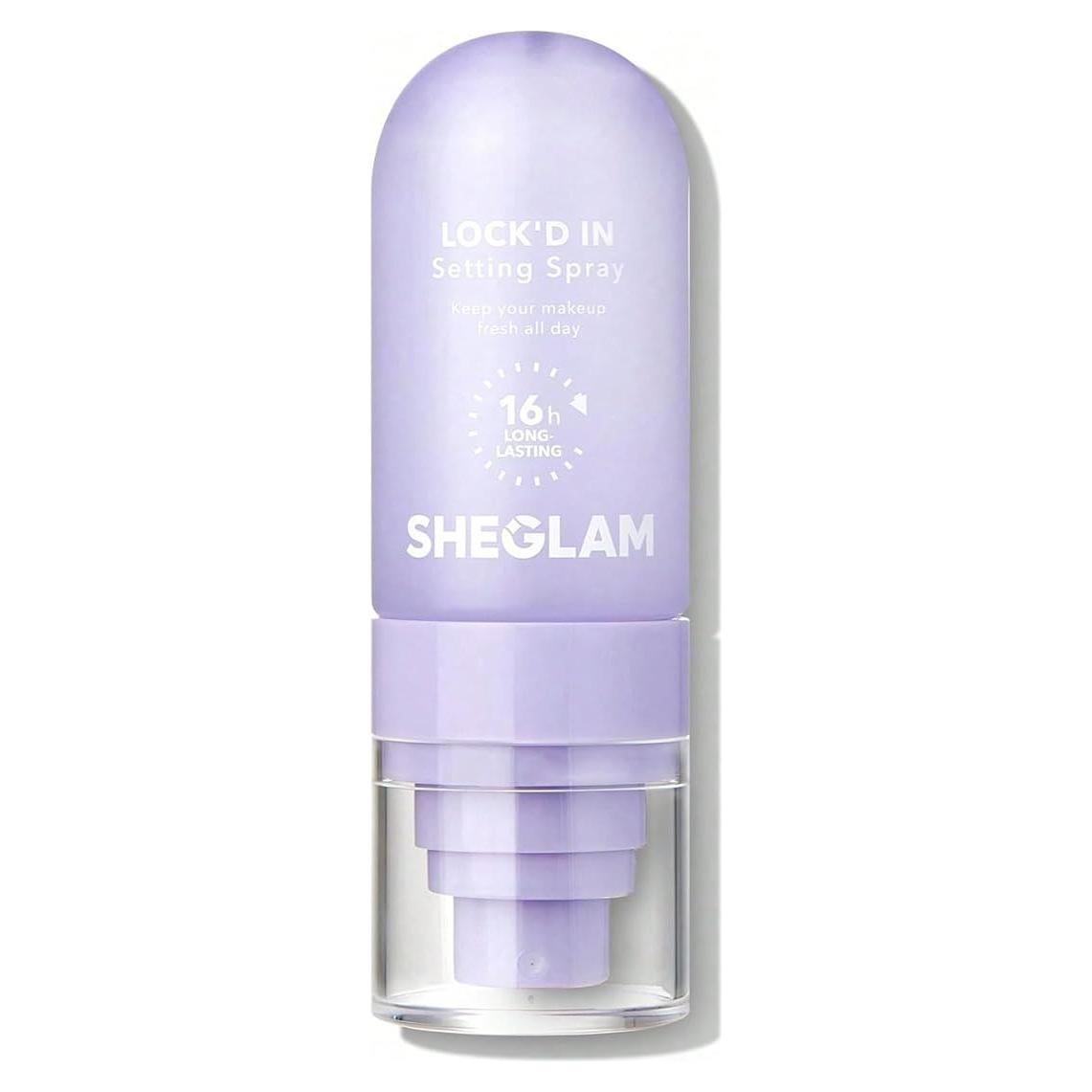 SHEGLAM Spray Fijador de Maquillaje Matificante 99g Púrpura