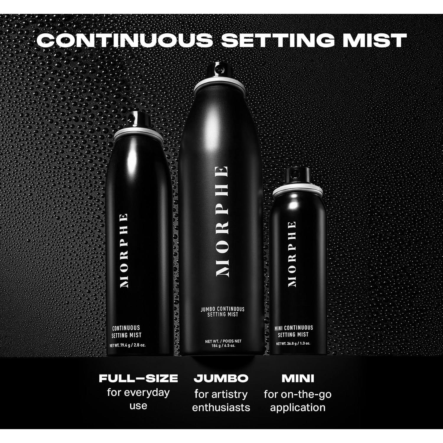 Spray Fijador de Maquillaje Morphe 82.9 ml - Acabado Radiante