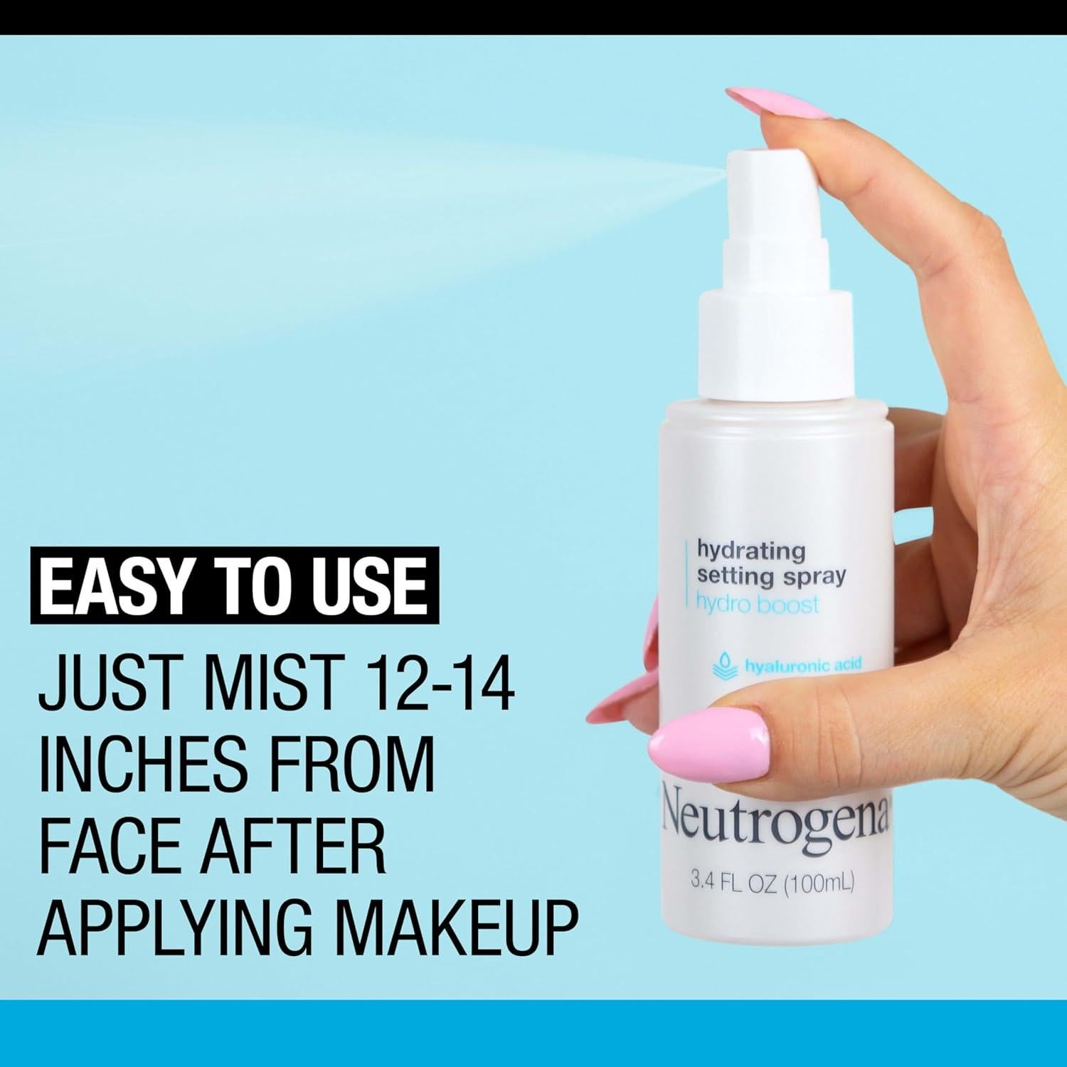 Neutrogena Hydro Boost Spray Fijador de Maquillaje 100 ml