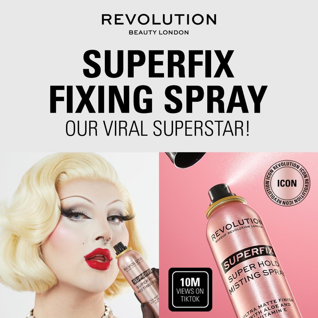 Spray Fijador de Maquillaje Revolution Beauty 148 ml Ultra Mate