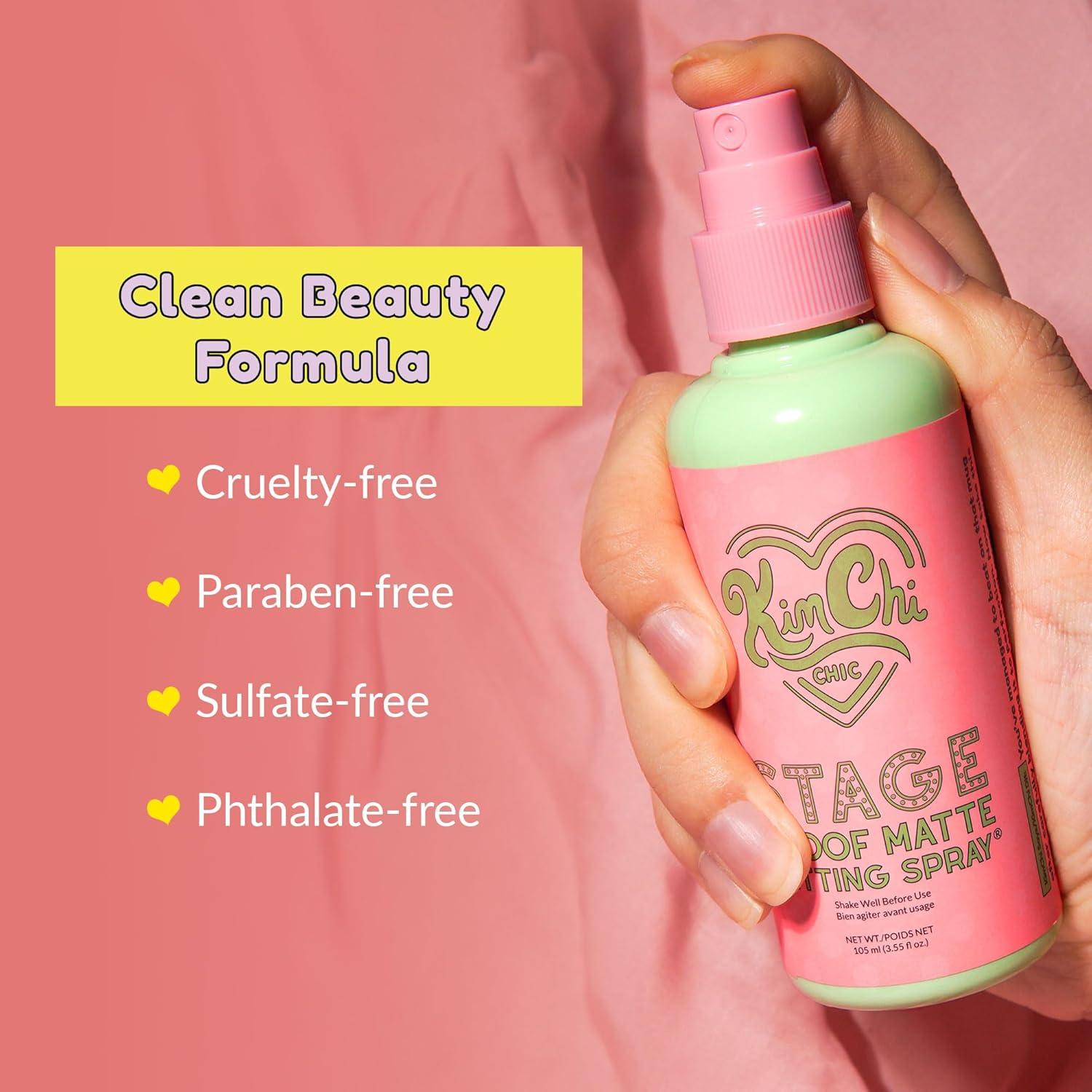 Spray Fijador Mate Kimchi Chic Beauty 105 ml - Acabado Duradero