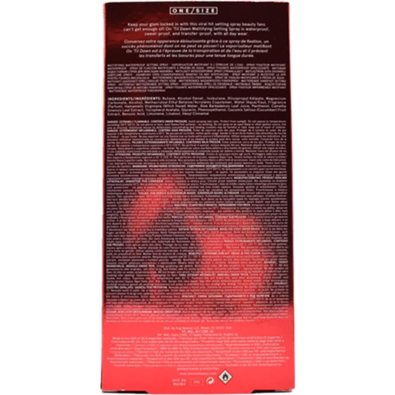 Dúo de Spray Fijador Mate Impermeable One Size 280g