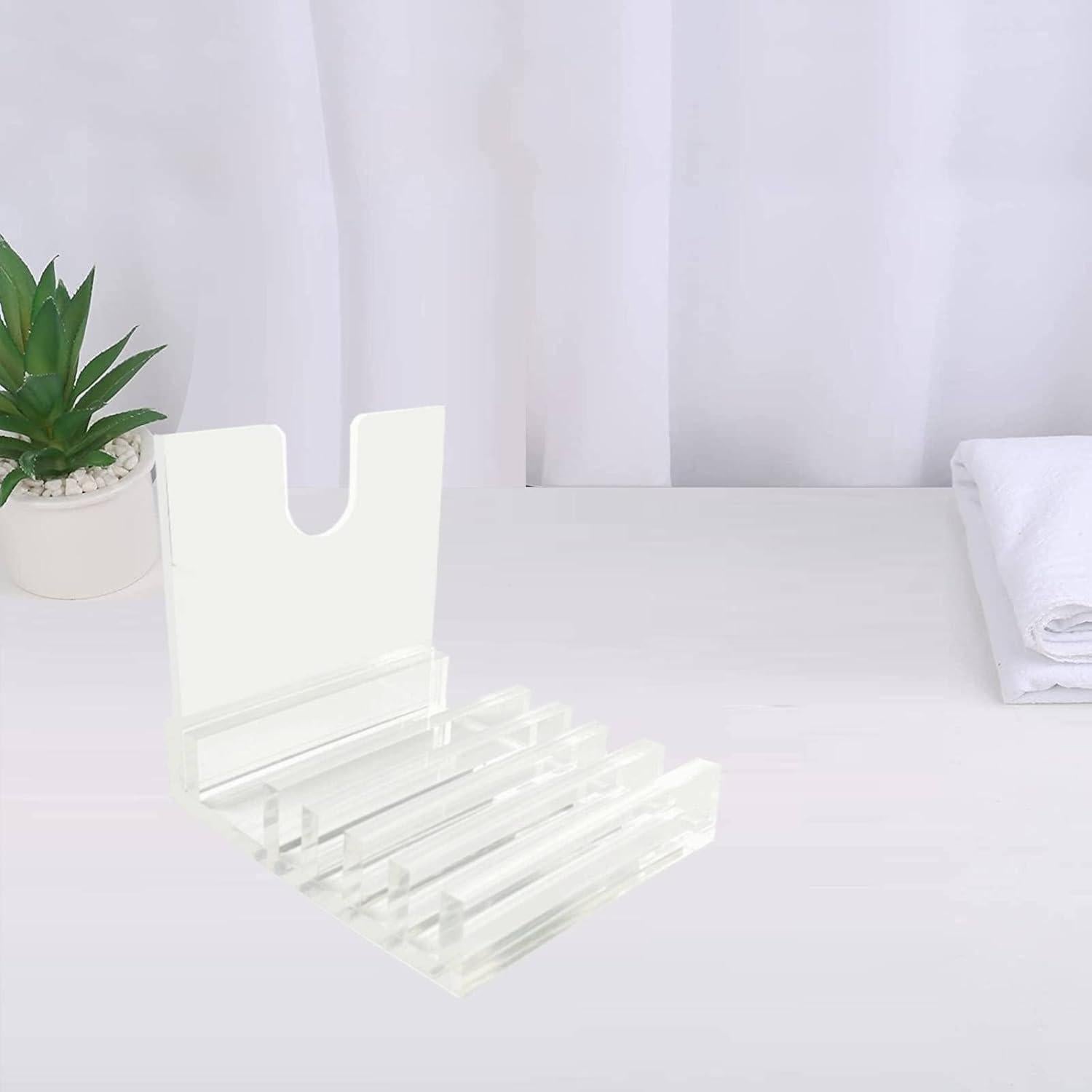 Soporte Acrílico para Gua Sha y Rodillo Facial YeeBeny