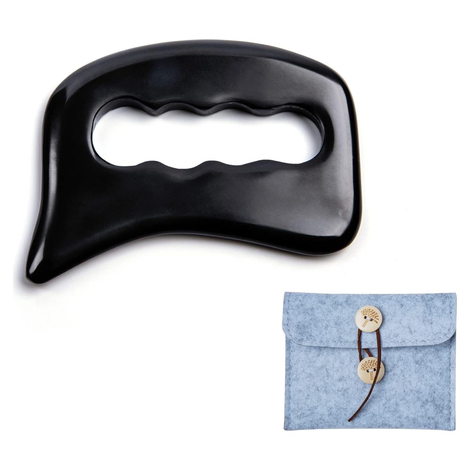 Herramienta de Masaje Gua Sha de Piedra Bian - Alivio Muscular