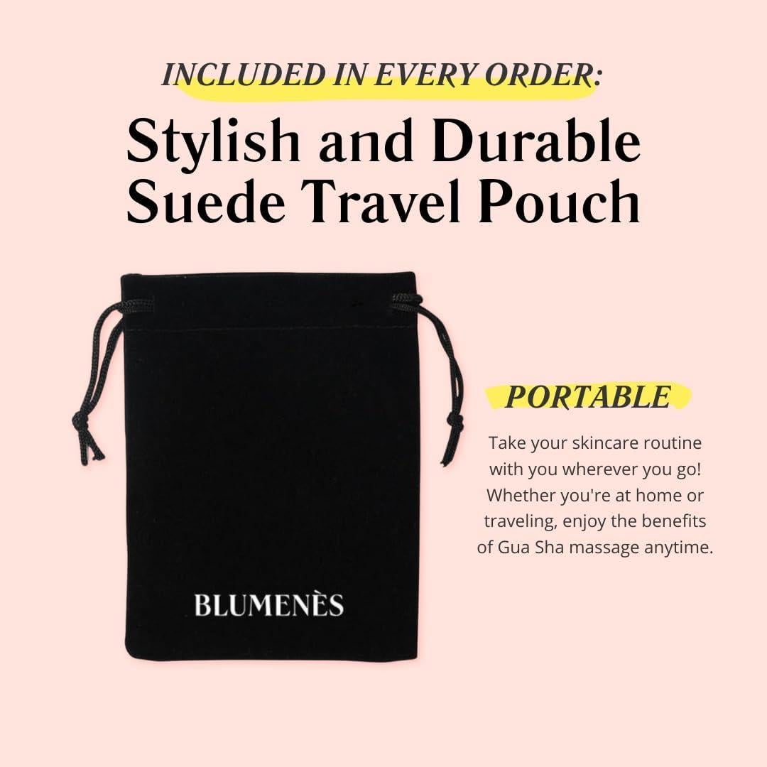 Gua Sha de Hongo Blumenes - Acero Inoxidable para Masaje Facial