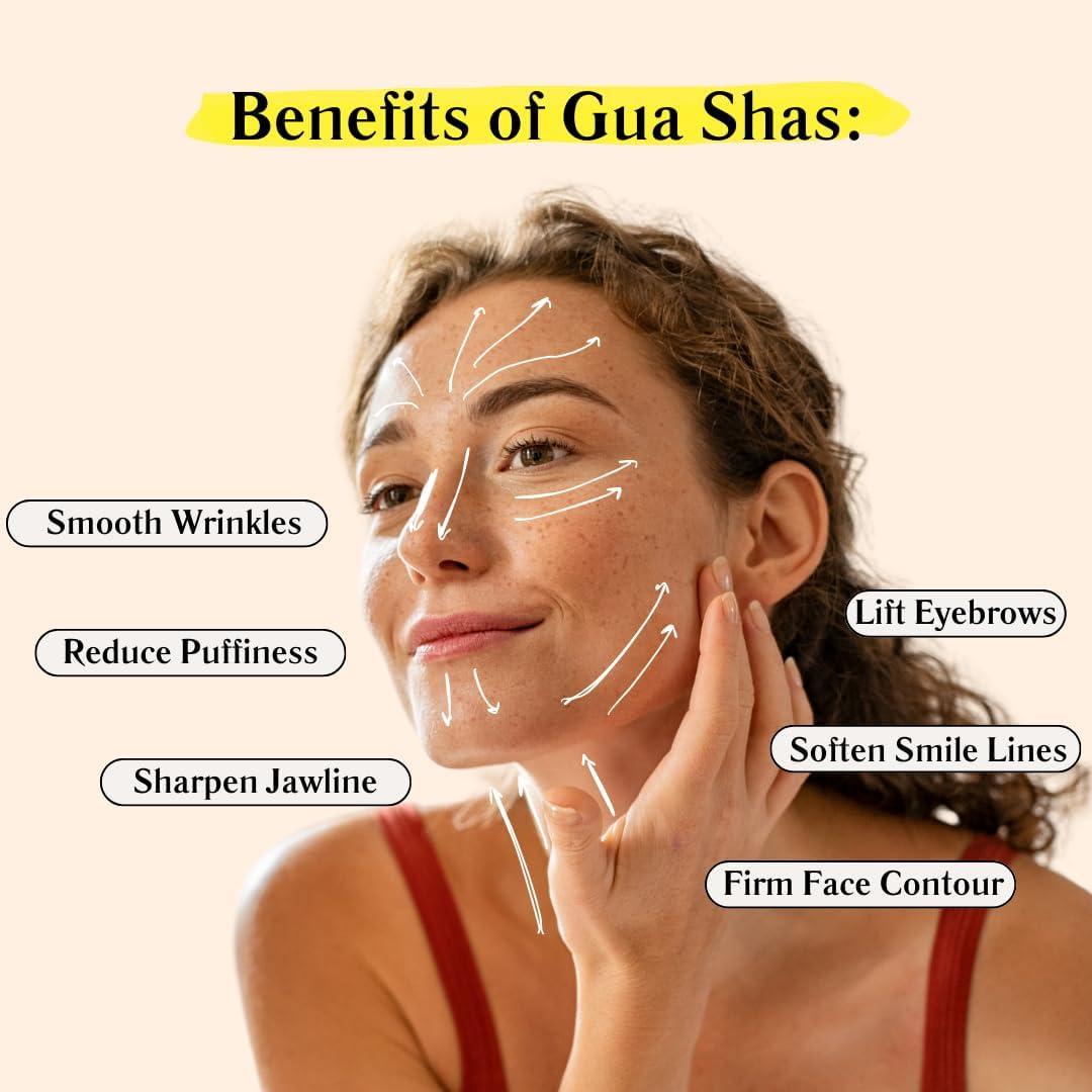 Gua Sha de Hongo Blumenes - Acero Inoxidable para Masaje Facial