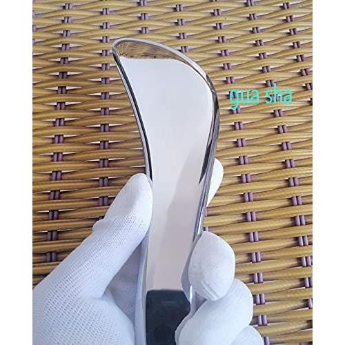 Herramienta Gua Sha de Acero Inoxidable NCCYOOT para Masaje Muscular