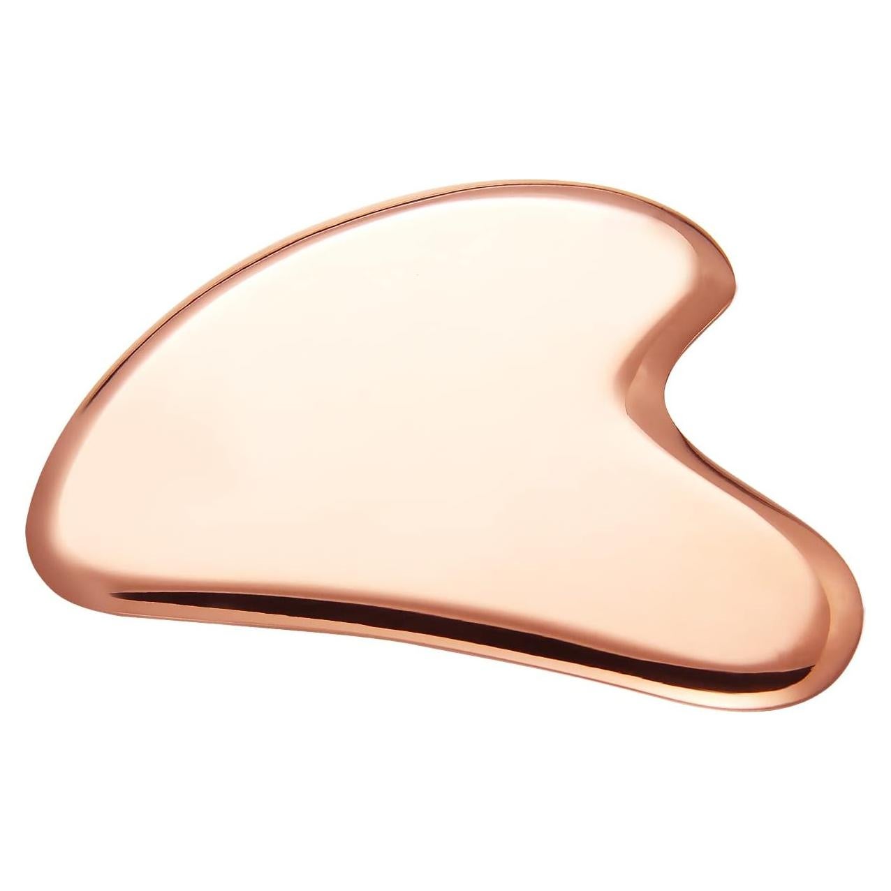 Masajeador Facial Gua Sha MagEnergy de Cobre Puro 7.62x5.08cm