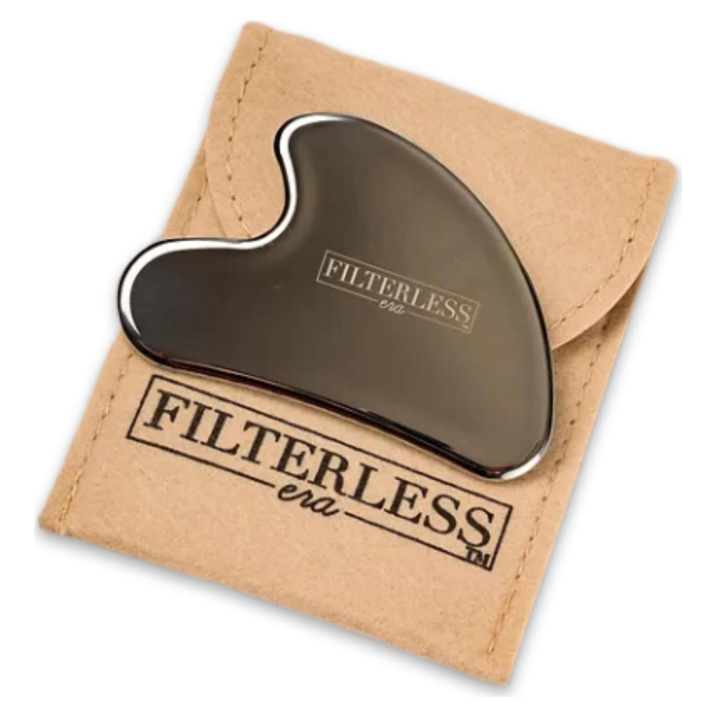 Herramienta Gua Sha As de Espadas - Acero Inoxidable Premium