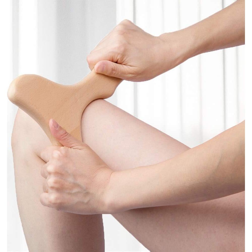 Herramienta de Gua Sha de Madera Allshow 30.48x15.24cm