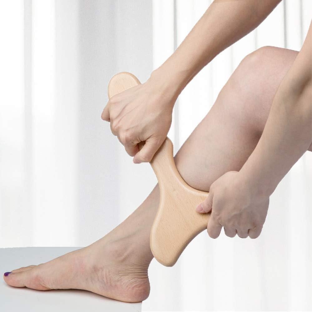 Herramienta de Gua Sha de Madera Allshow 30.48x15.24cm