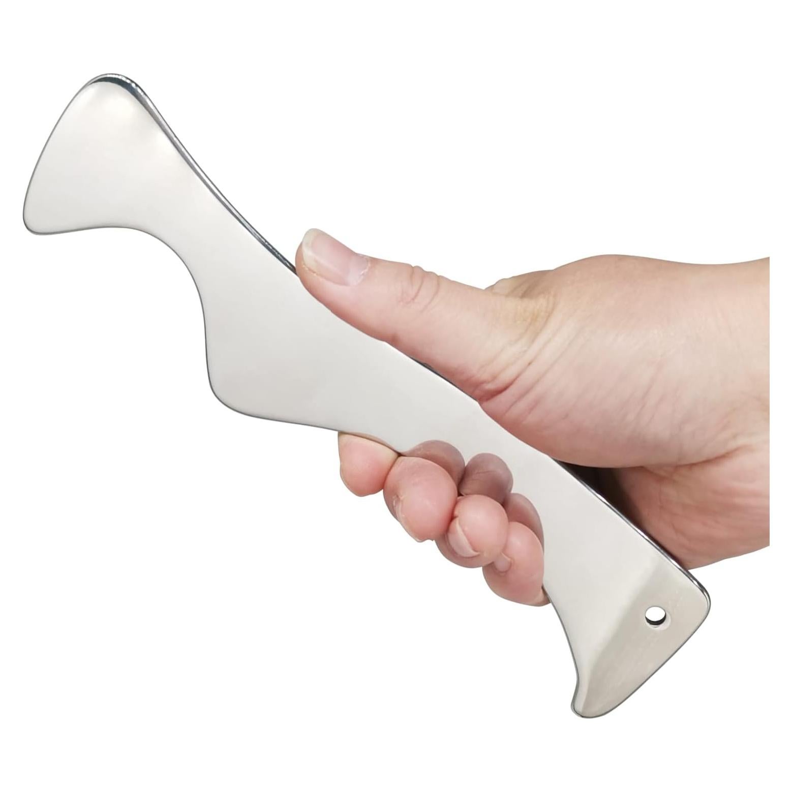 Herramienta de Raspado Muscular Fstcrt Gua Sha Acero Inoxidable