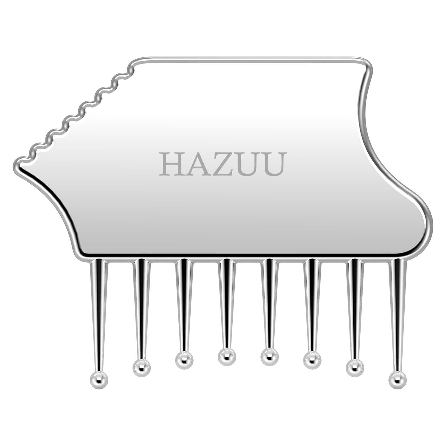 Masajeador de Cuero Cabelludo HAZUU JSGS Acero Inoxidable 24cm